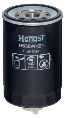 Produktbild von Kraftstofffilter HENGST FILTER H638WK01 Anschraubfilter