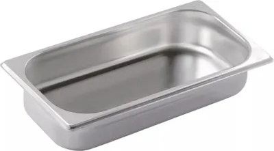 Zdjęcie produktu dla Pojemnik PUJADAS GN 1/3 stal nierdzewna 18/10, głębokość: 40 mm, pojemność: 1,50 litra