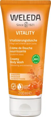 Image de Crème douche énergisante à la salsepareille - 200 ml (lot)