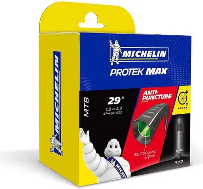 Produktbild von Michelin Protek Max Presta 40 Mm Fahrradschlauch Schwarz 29´´ / 1.90-2.30 Schwarz 29´´