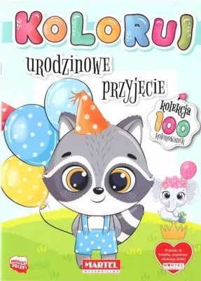 Immagine prodotto di Kolorowanka dla dzieci Urodzinowe przyjęcie 16 stron