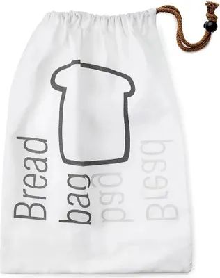 Produktbild von Ibili Brotbeutel 27.5x38 Cm Weiß  Weiß One Size