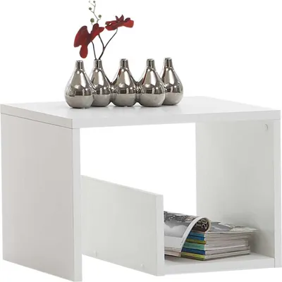 Immagine prodotto di Tavolino FMD 2 in 1 59,1×35,8×37,8 cm Bianco