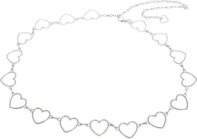 Produktbild von Vanzetti Taillengürtel Chain Belt W95 Silver Shiny silberfarben