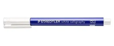 Kaligrafický popisovač, STAEDTLER "8325", biely