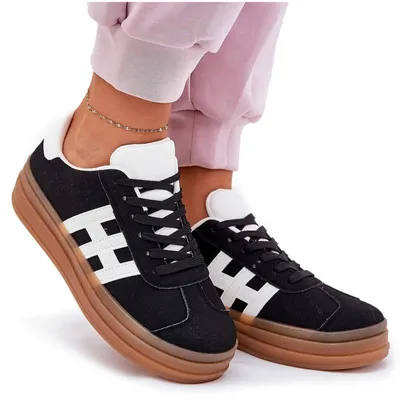 Produktbild von Damen Sneakers auf Plattform Schwarz Syliyana 38
