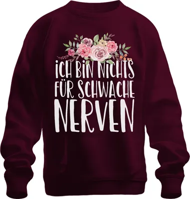 Immagine prodotto di I'm not for the faint hearted Funny saying Statement Fun Felpa Unisex Pullover, Borgogna, XL
