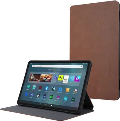 Productafbeelding van Tablethoes voor de Amazon Fire Max 11, kleur: bruin