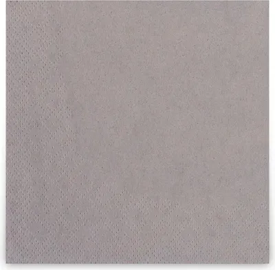 Produktbild von Cocktail-Servietten | 300 Stück | 2-lagig, 24 x 24 cm |grau| für jeden Anlass