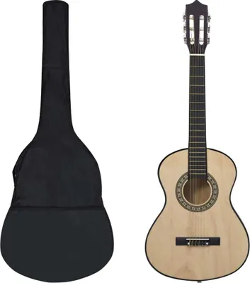Produktbild von The Living Store 8-tlg. Klassische Gitarre für Kinder und Anfänger 1/2 34"