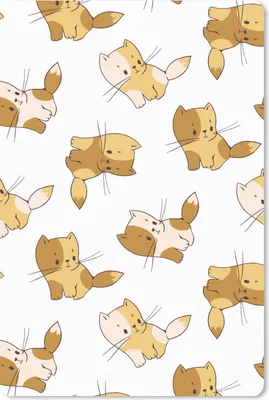 Produktbild von MuchoWow® Mauspad Mousepad Muster - Katze - Kätzchen - Jungen - Mädchen - Kinder - Kind 40x60 cm - Mousepads - Maus Mat - Pad - Mausunterlage - Schreibtisch Accesoire