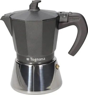 Obrázek produktu pro Tognana Porcellane WC43056UCIMA, Moka konvička, Černá, 1 hrnků, 100 mm, 180 mm, 1 kusů