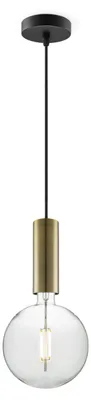 Produktbild von Home Sweet Home Hängeleuchte Bronze Saga Globe - G125 - dimmbar E27 klar