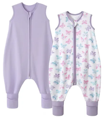 Immagine prodotto di Solidchoice - Set di 2 sacchi nanna per neonati, con piedini, per bambini da 6 a 18 mesi