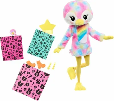 Produktbild von Barbie Cutie Reveal Color Dream Series - Pinguin