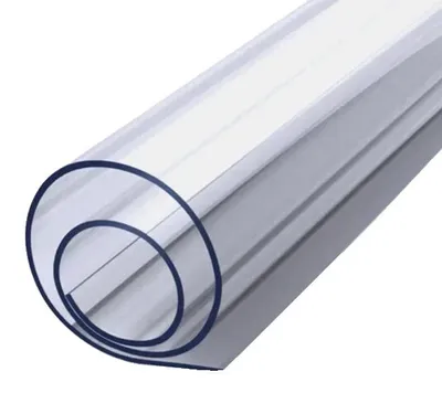 Immagine prodotto di Tovaglietta da tavola, impermeabile, riutilizzabile, 80 x 120 cm, trasparente 1,0 mm-a