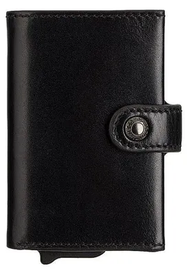 Produktbild von VISCONTI Herren Geldbörse Slim RFID aus Naturleder, schwarz, 10,5 x 6,5 cm
