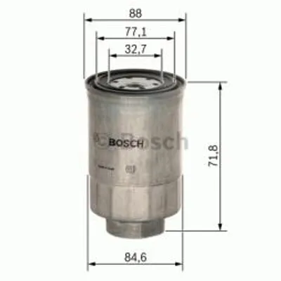 Produktbild von Bosch Kraftstofffilter 1 457 434 201