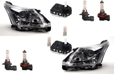Zdjęcie produktu dla Johns, Reflektory pasujące do Toyota Avensis T27 09-11 Leuchtmitt. Li Re + siłownik
