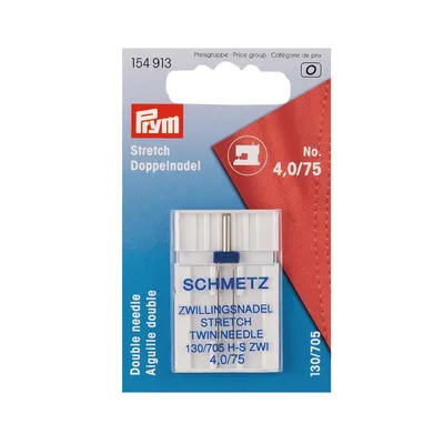 Produktbild von Prym Doppel-Nähmaschinennadel 130/705 Stretch 75/4,0 mm