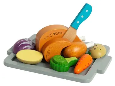Produktbild von Bigjigs Toys Roast Dinner Set