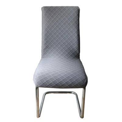 Image de Home Elements Housse de chaise, Gris clair Quantité : 1 pièce, Dimensions : 38x38x45 cm