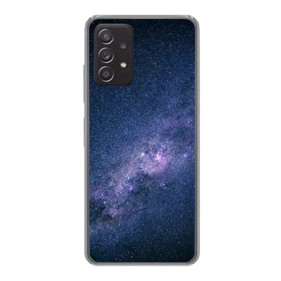 Produktbild von MuchoWow® Handyhülle Schutzhülle Hülle für Samsung galaxy a73 Galaxie - Sterne - Weltraum - Jungen - Mädchen - Kinder Silikon Softcase Handy Hülle - Handyhülle