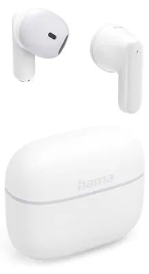 Produktbild von HAMA Bluetooth®-Kopfhörer "Freedom Light II", TWS, Earbuds, Sprachsteuerung, weiß (00221753)