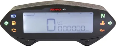 Obrázek produktu pro KOSO DB-01RN LCD multifunkční otáčkoměr černý