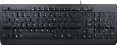Produktbild von Lenovo Essential - Tastatur - USB - Deutsch - Schwarz