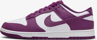 A side view of a Nike Dunk Low Retro sneaker.