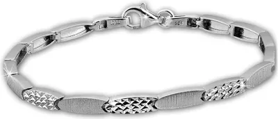 Produktbild von SilberDream Armband Damen Schliff 925er ECHT Silber 19cm Armschmuck D2SDA471J