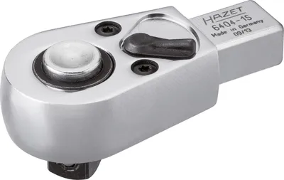 Produktbild von HAZET Einsteck-Umschaltratschenkopf Drehmomentschlüssel 6404-1S 83,5mm Chrom-Vanadium-Stahl