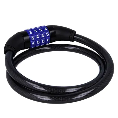 Obrázok produktu pre Zámok na bicykel s číselným kódom KYL-110 Forever black