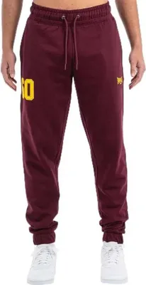 Immagine prodotto di Pantaloni da uomo regular fit SUMBURGH Oxblood/Yellow L Lonsdale
