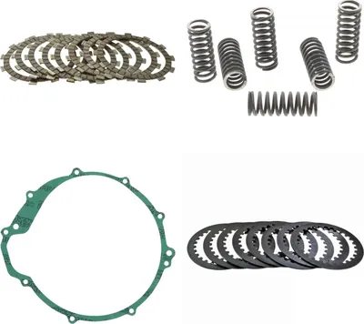 Image de Embrayage complet avec ressorts à lamelles, joint et rondelles pour Yamaha XTZ 750 H Super Tenere, année de construction 1989-1997, par pamoto - Neuf