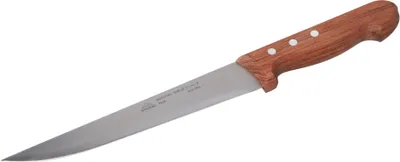 Produktbild von STUBAI Stechmesser mit Edelholzgriff | 210 mm | Fleischermesser aus Edelstahl, rostfrei, spülmaschinenfest