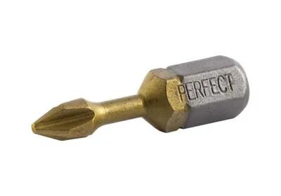 Obrázok produktu pre Bit PH2, 25 mm titánový pre skrutkovač Perfect