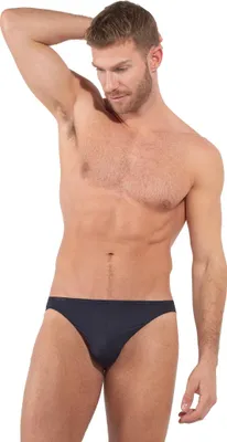 Image de HOM Plumes Micro Briefs Slip Hommes Caleçon sans ouverture Navy S