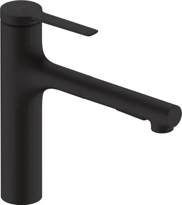 Zdjęcie produktu dla hansgrohe Zesis M33 jednouchwytowa bateria kuchenna 160, wyciągana wylewka, 2 rodzaje strumienia, 74822670