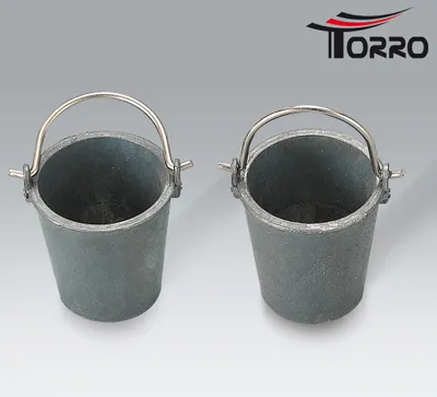 Produktbild von 2 Stück Metalleimer Metall Eimer 1:16