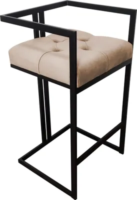 Obrázok produktu pre Chesterfield hocker čierna základňa MG06