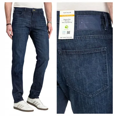 Produktbild von Tom Tailor | TTJosh Regular Rinsed Blue Denim Herrenjeans W31 L32