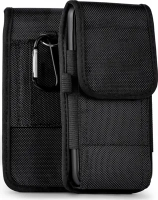 Produktbild von moex® Agility Case kompatibel mit LG G8s ThinQ - Handy Gürteltasche, Schwarz
