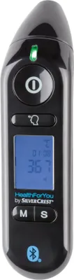 Produktbild von SILVERCREST Multifunktionsthermometer SFT 81 mit App Fieber Thermometer