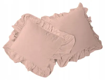 Produktbild von Darymex Kissenhülle Baumwolle mit Rüschen 2er-Set 40x40cm