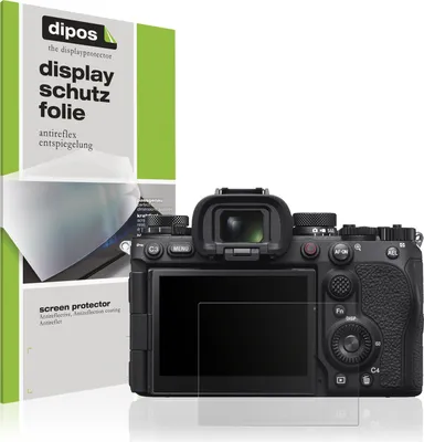 Produktbild von 4x Schutzfolie für Sony Alpha 9 III matt Displayschutzfolie Folie Display Schutz dipos
