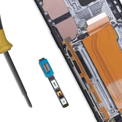 Produktbild von Clappio, Fingerabdrucksensor für Sony Xperia 1 II / Xperia 10 II, Schwarz