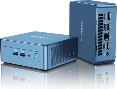 Produktbild von GEEKOM Mini PC IT12 Office: Intel i5-12450H, 16GB RAM, 512GB SSD (max. 96GB+4TB), Win 11 Pro, 2xUSB4, 8K?