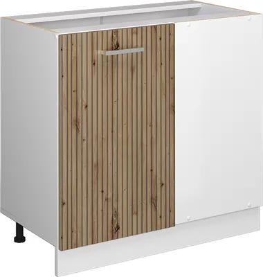 Produktbild von Eckunterschrank Vicco R-Line Artisan-Eiche 86 cm ohne Arbeitsplatte, Model 49181